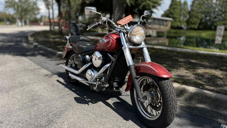 2002 Vulcan 800 Aztec Red