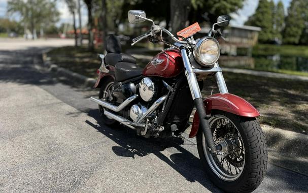 2002 Vulcan 800 Aztec Red