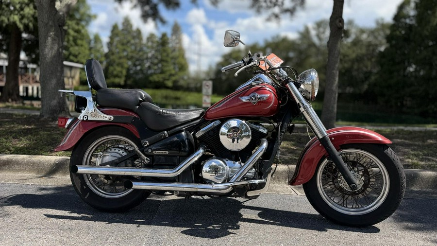 2002 Vulcan 800 Aztec Red