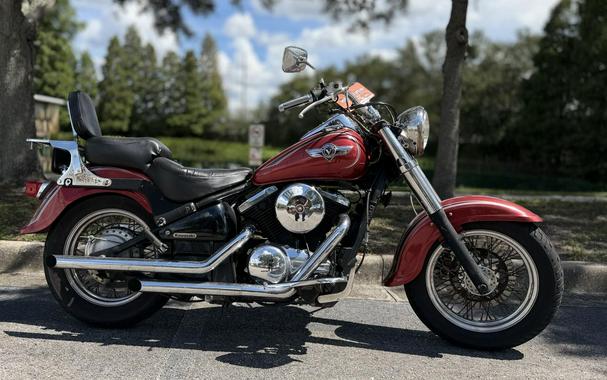 2002 Vulcan 800 Aztec Red