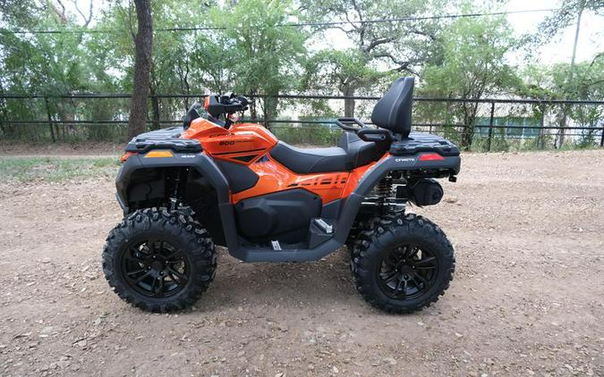 New 2025 CFMOTO CFORCE 800 TOURING LAVA ORANGE