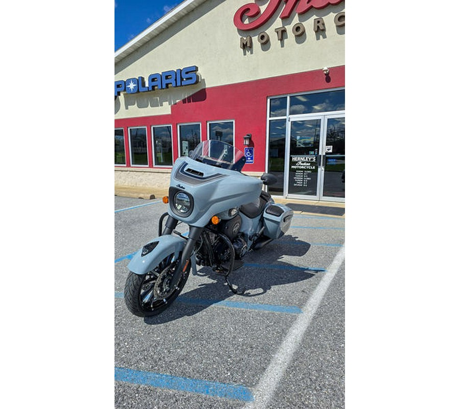 2025 Indian Motorcycle® Chieftain® Dark Horse® w/PowerBand Audio Storm Gray/Graphics