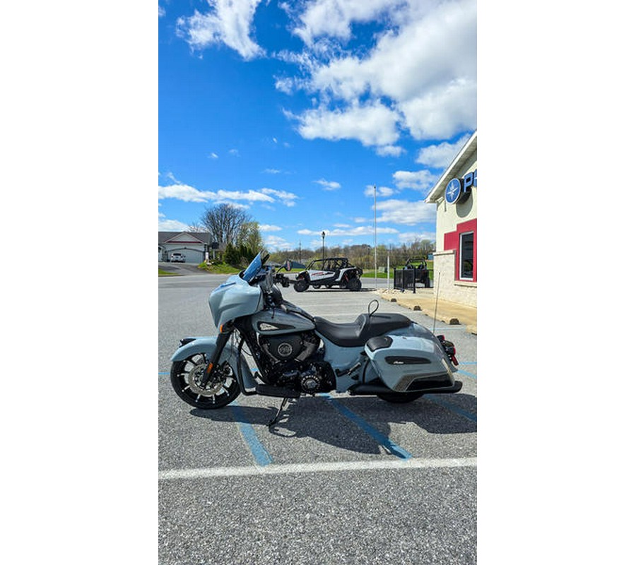 2025 Indian Motorcycle® Chieftain® Dark Horse® w/PowerBand Audio Storm Gray/Graphics