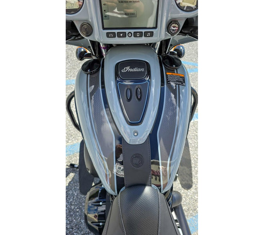 2025 Indian Motorcycle® Chieftain® Dark Horse® w/PowerBand Audio Storm Gray/Graphics