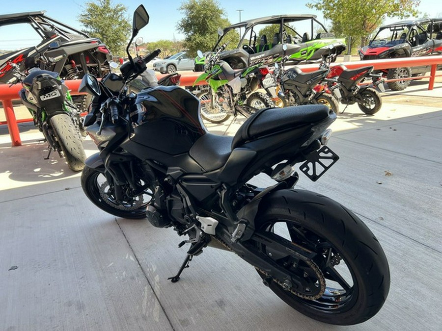 2020 Kawasaki Z650 ABS Metallic Black/Metallic Flat Spark Black