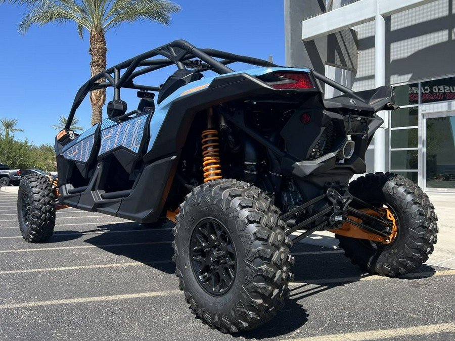 2026 Can-Am® Maverick X3 Max RS Turbo RR Scandi Blue & Orange Crush
