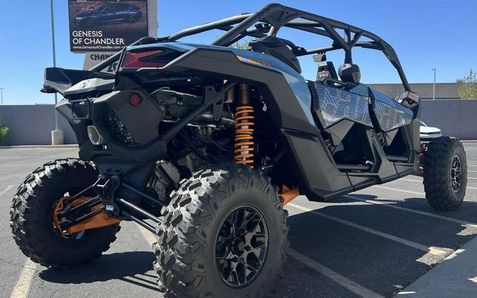 2026 Can-Am® Maverick X3 Max RS Turbo RR Scandi Blue & Orange Crush