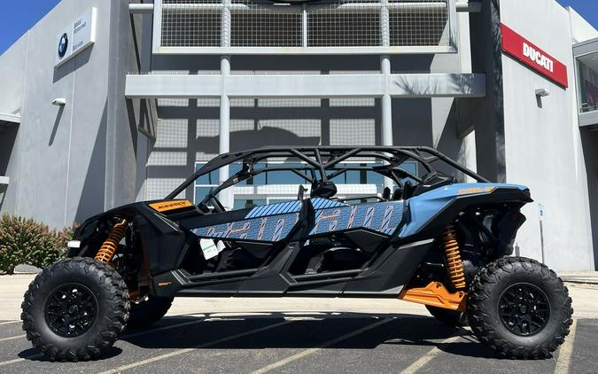 2026 Can-Am® Maverick X3 Max RS Turbo RR Scandi Blue & Orange Crush