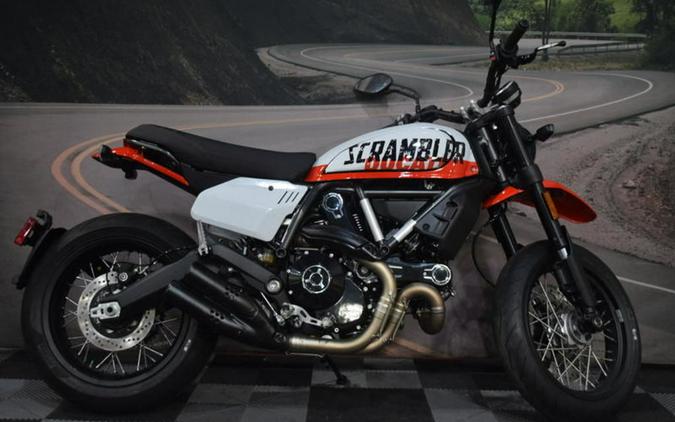 2022 Ducati Scrambler Urban Motard Star White Silk and Ducati GP ’19 Red