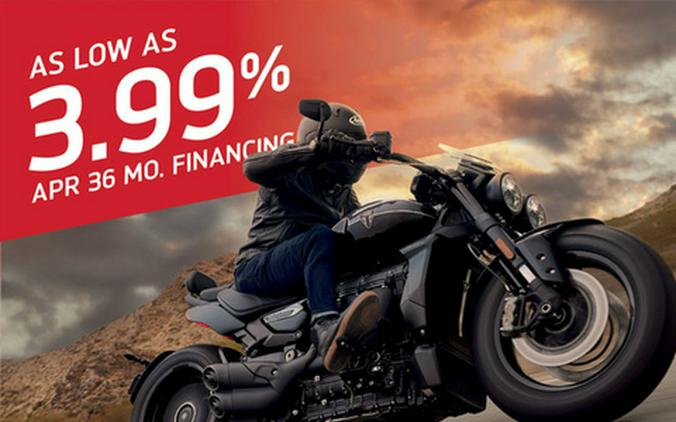 2025 Triumph Rocket 3 Storm GT Granite/Sapphire Black