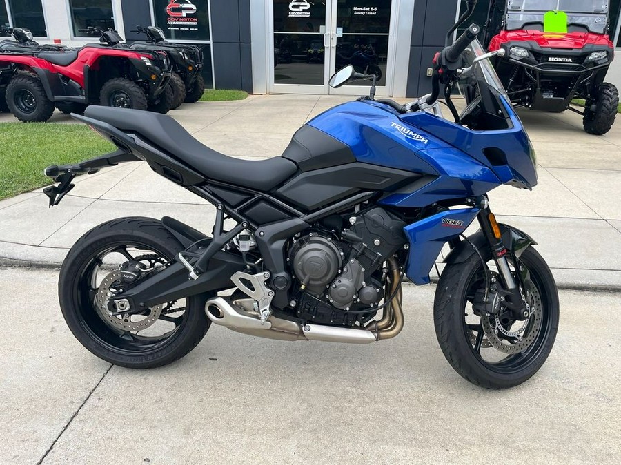 2023 Triumph Tiger Sport 660 Lucerne Blue / Sapphire Black