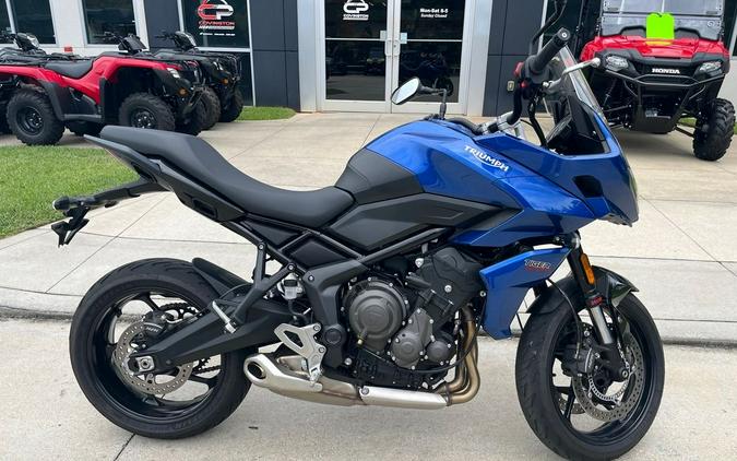 2023 Triumph Tiger Sport 660 Lucerne Blue / Sapphire Black