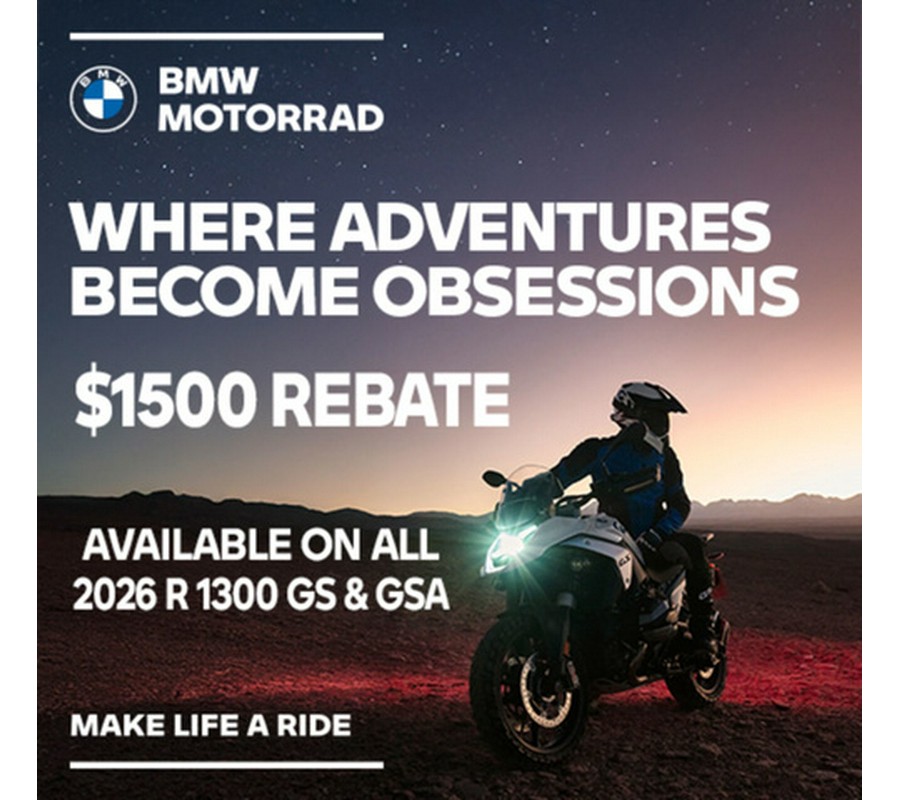 2026 BMW R 1300 GS Triple Black
