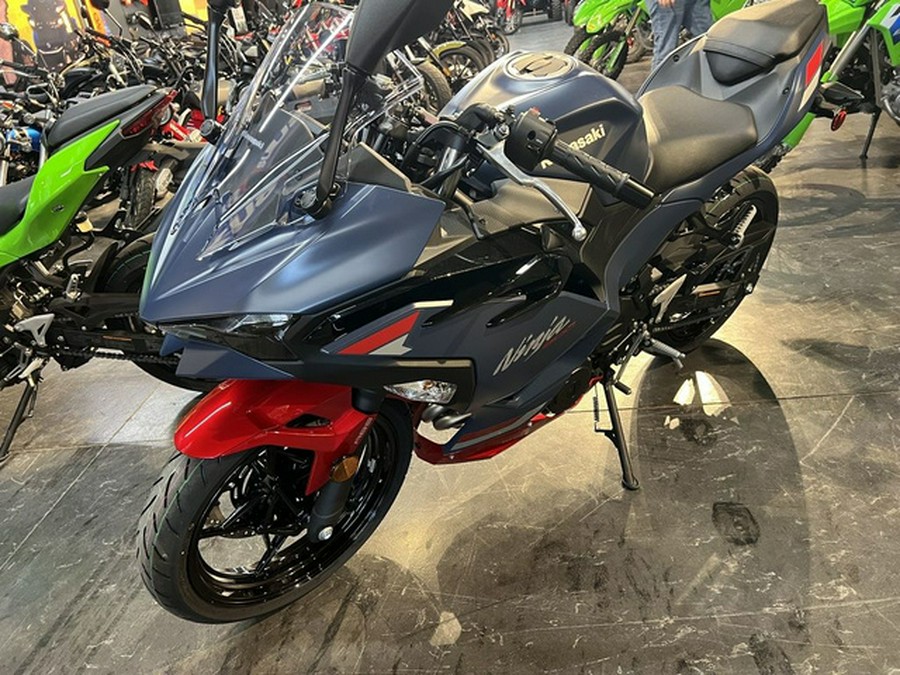 2026 Kawasaki Ninja 500 ABS Metallic Matte Twilight Blue