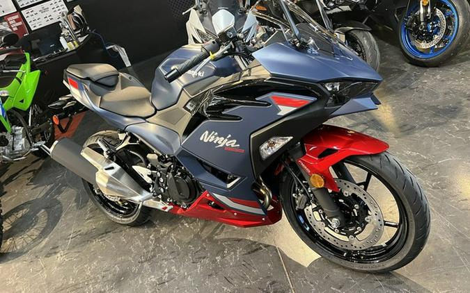 2026 Kawasaki Ninja 500 ABS Metallic Matte Twilight Blue