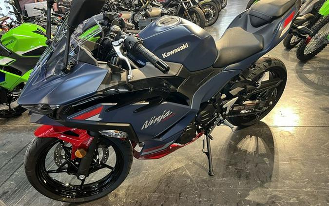 2026 Kawasaki Ninja 500 ABS Metallic Matte Twilight Blue