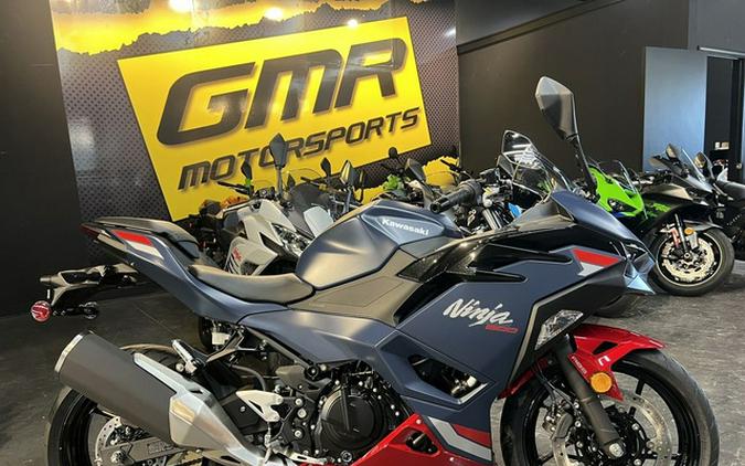 2026 Kawasaki Ninja 500 ABS Metallic Matte Twilight Blue