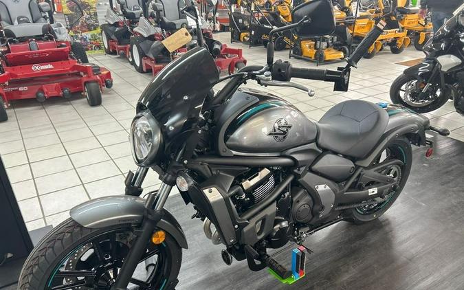 2025 Kawasaki VULCAN S CAFE ABS METALLIC MOONDUST GRAY/BLACK