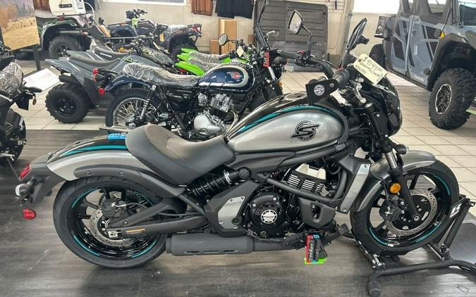2025 Kawasaki VULCAN S CAFE ABS METALLIC MOONDUST GRAY/BLACK