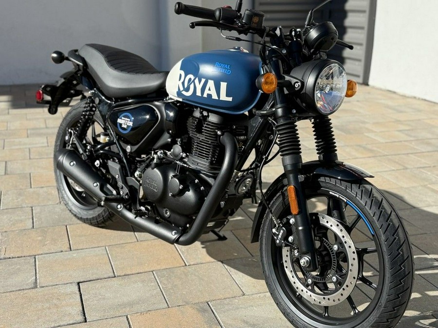 2024 Royal Enfield Hunter 350 Rebel Blue