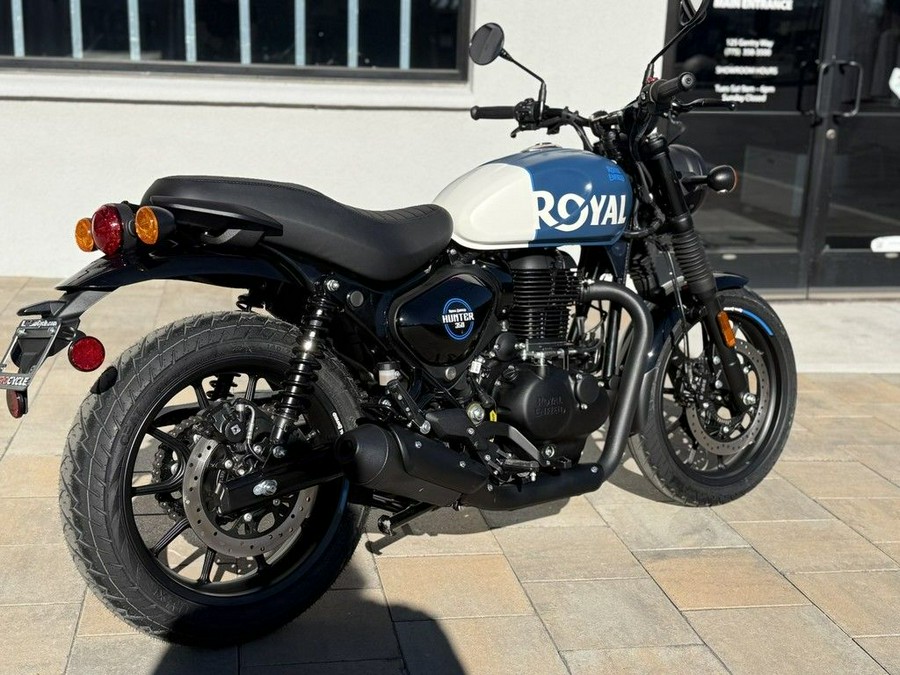 2024 Royal Enfield Hunter 350 Rebel Blue