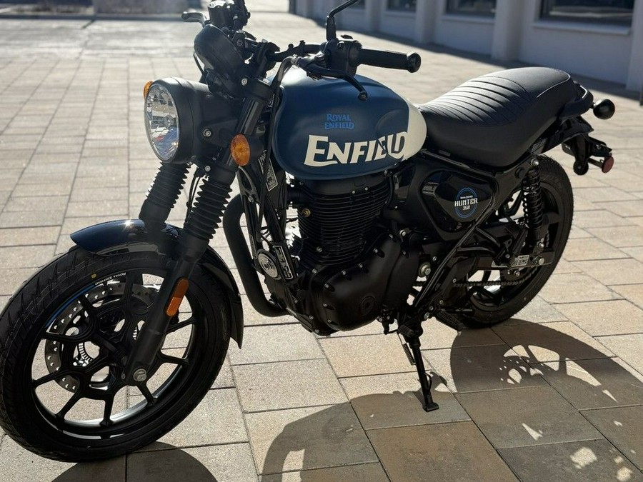 2024 Royal Enfield Hunter 350 Rebel Blue