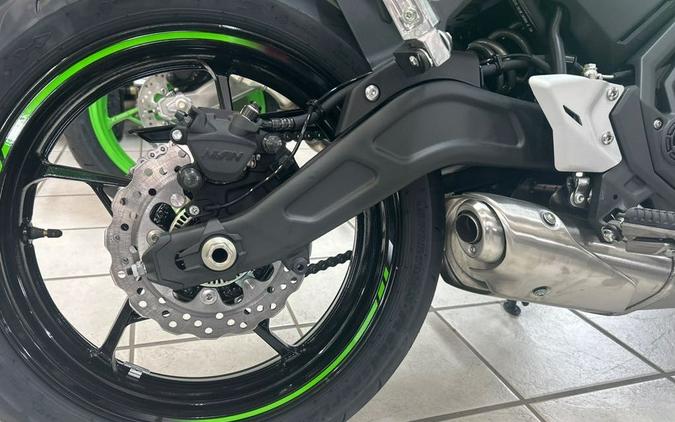 2025 Kawasaki NINJA 650 ABS LIME GREEN/EBONY/PEARL BLIZZARD WHIT