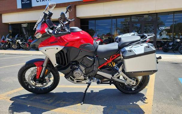 2023 Ducati Multistrada V4 Rally Ducati Red