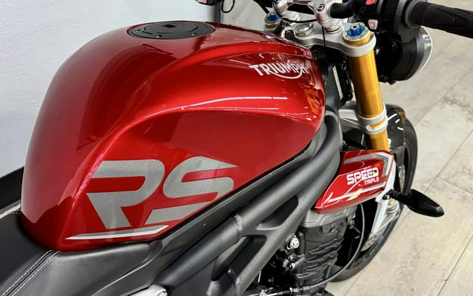 2024 Triumph Speed Triple 1200 RS Carnival Red