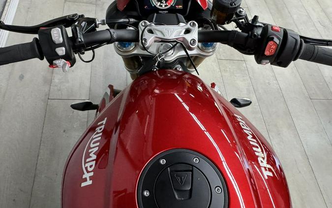2024 Triumph Speed Triple 1200 RS Carnival Red