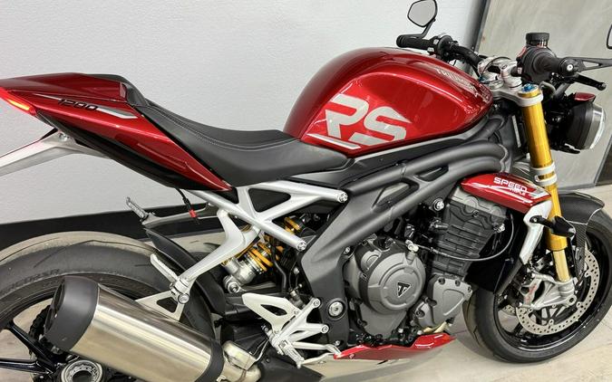 2024 Triumph Speed Triple 1200 RS Carnival Red