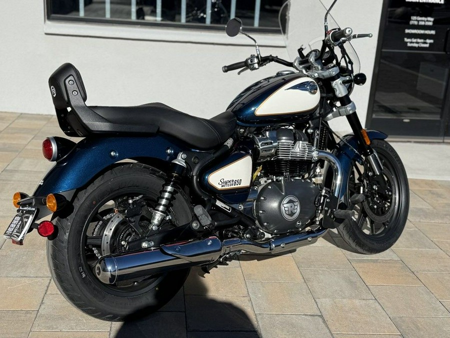 2024 Royal Enfield Super Meteor 650 Celestial Blue