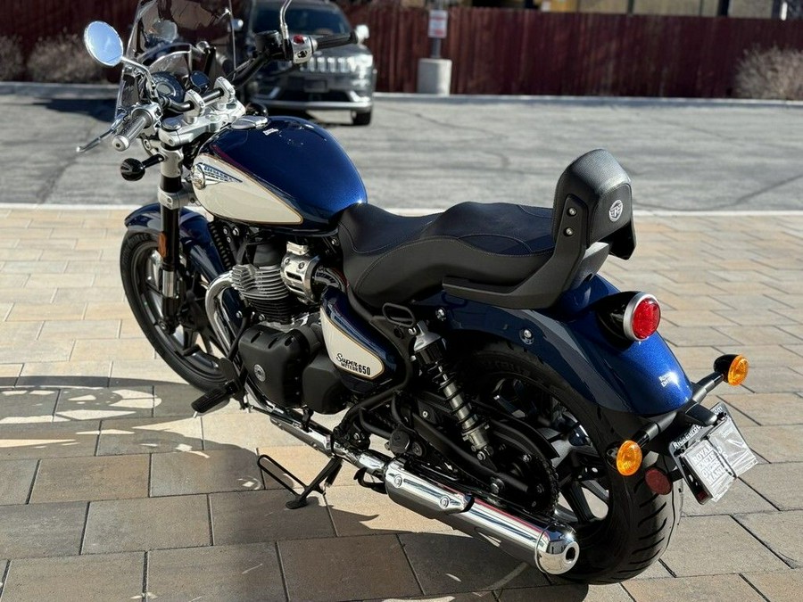 2024 Royal Enfield Super Meteor 650 Celestial Blue