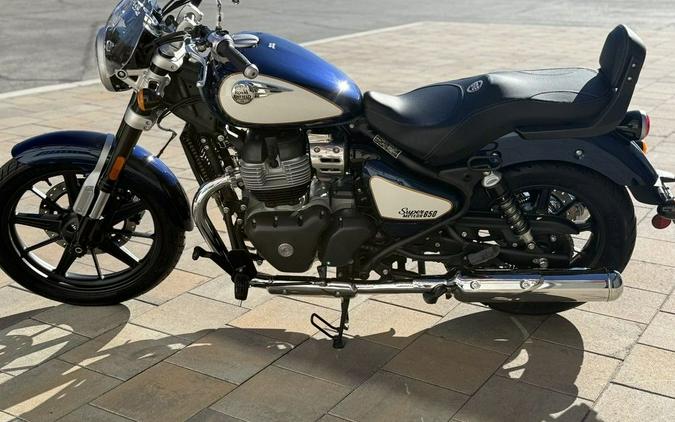 2024 Royal Enfield Super Meteor 650 Celestial Blue