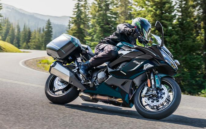 2026 Kawasaki NINJA 1100SX SE ABS Metallic Deep Blue/Metallic Diablo Black - KA002156