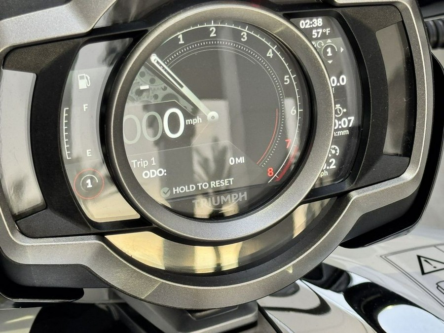 2025 Triumph Rocket 3 GT Evel Knievel Edition Chrome/Pure White