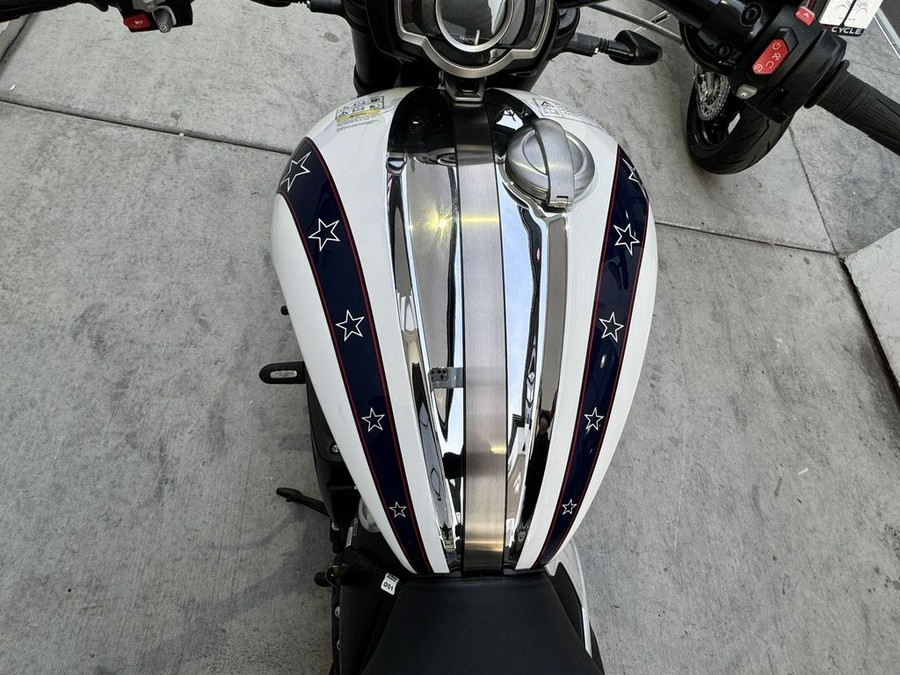 2025 Triumph Rocket 3 GT Evel Knievel Edition Chrome/Pure White