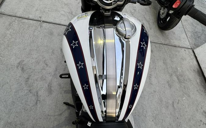 2025 Triumph Rocket 3 GT Evel Knievel Edition Chrome/Pure White