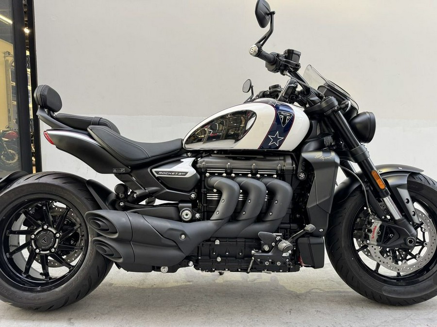 2025 Triumph Rocket 3 GT Evel Knievel Edition Chrome/Pure White