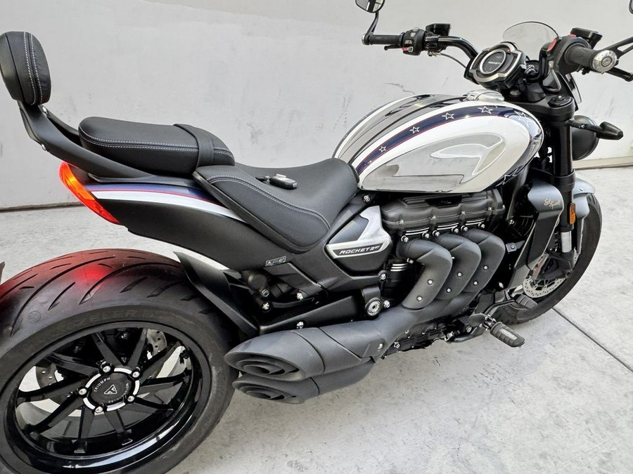 2025 Triumph Rocket 3 GT Evel Knievel Edition Chrome/Pure White