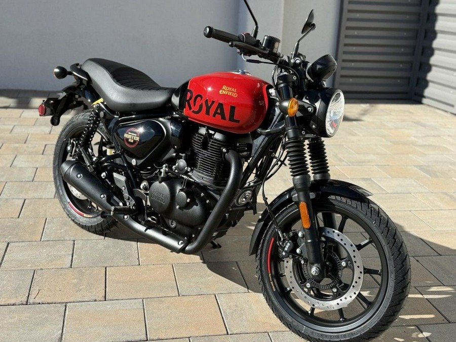 2024 Royal Enfield Hunter 350 Rebel Red