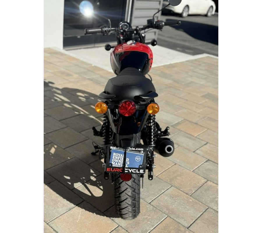 2024 Royal Enfield Hunter 350 Rebel Red