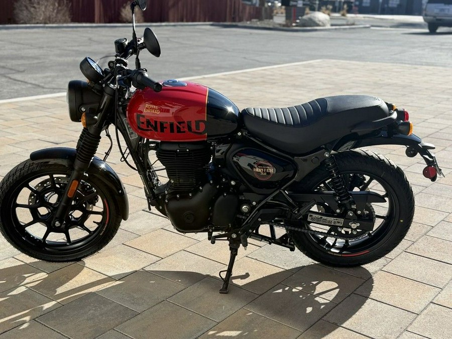 2024 Royal Enfield Hunter 350 Rebel Red
