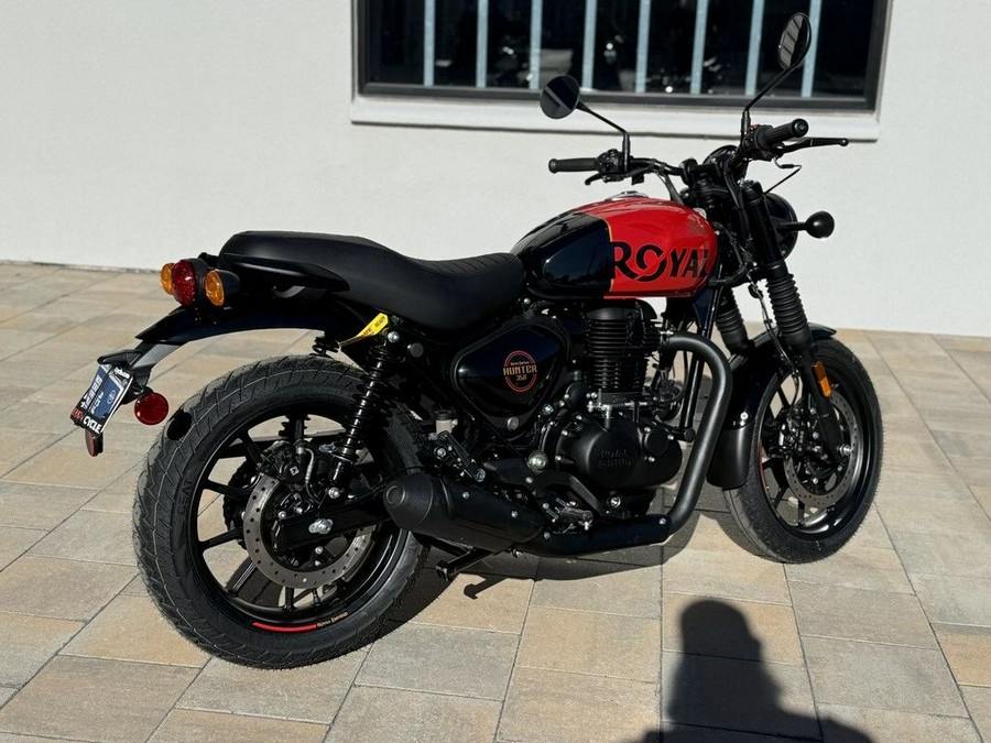 2024 Royal Enfield Hunter 350 Rebel Red