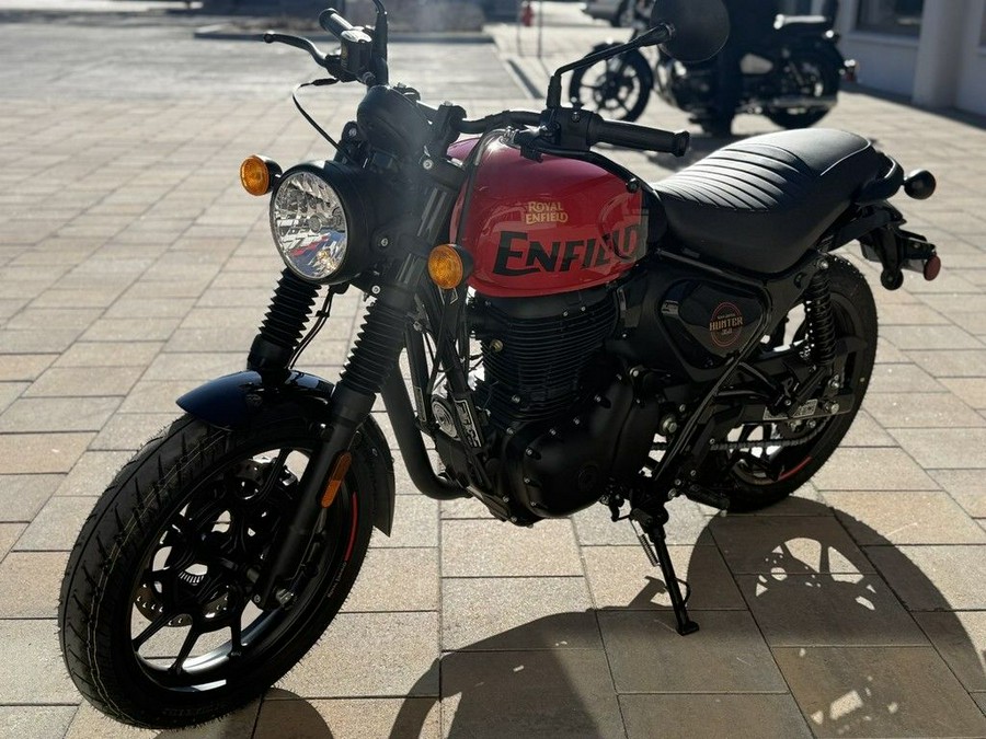 2024 Royal Enfield Hunter 350 Rebel Red