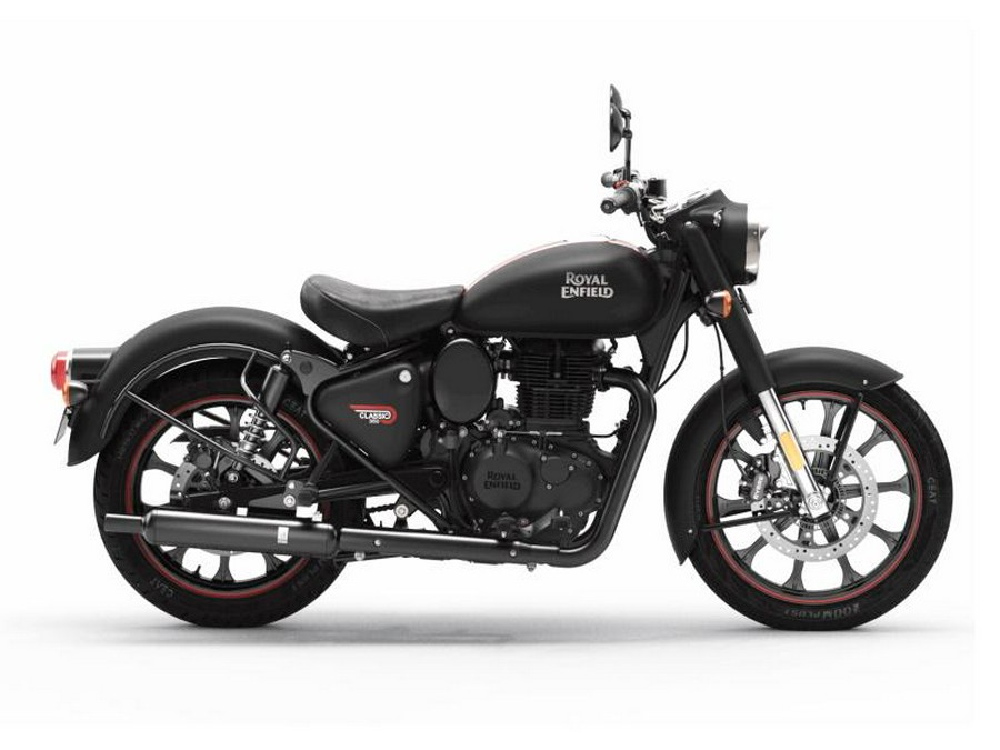 2022 Royal Enfield Classic 350 Dark Stealth Black