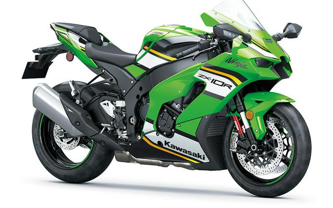 2025 KAWASAKI Ninja ZX-10R KRT Edition ABS Lime Green/Ebony/Pearl Blizzard White - KA020031
