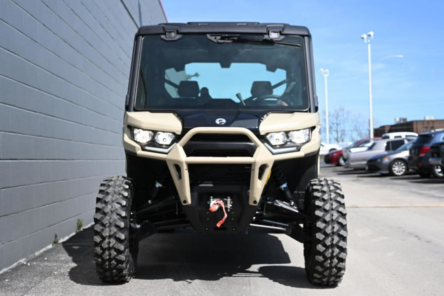 2024 Can-Am® Defender MAX Limited HD10 Desert Tan & Timeless Black