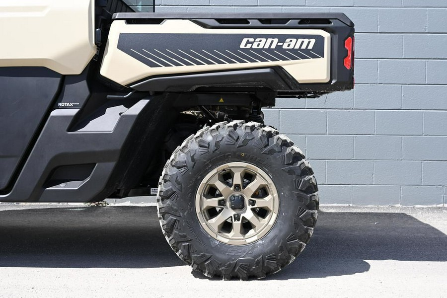 2024 Can-Am® Defender MAX Limited HD10 Desert Tan & Timeless Black