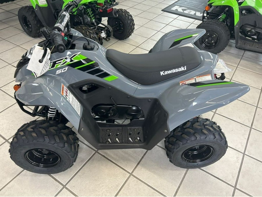 2025 Kawasaki KFX 50 BATTLE GREY